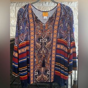 Ladies Ruby Rd., petite large top.